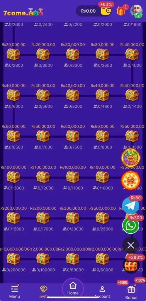 7 Come Game